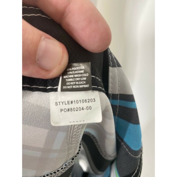 O’Neill Men's Board Shorts Plaid Super Freak Swimming Knee Length Size Small - Picture 7 of 7